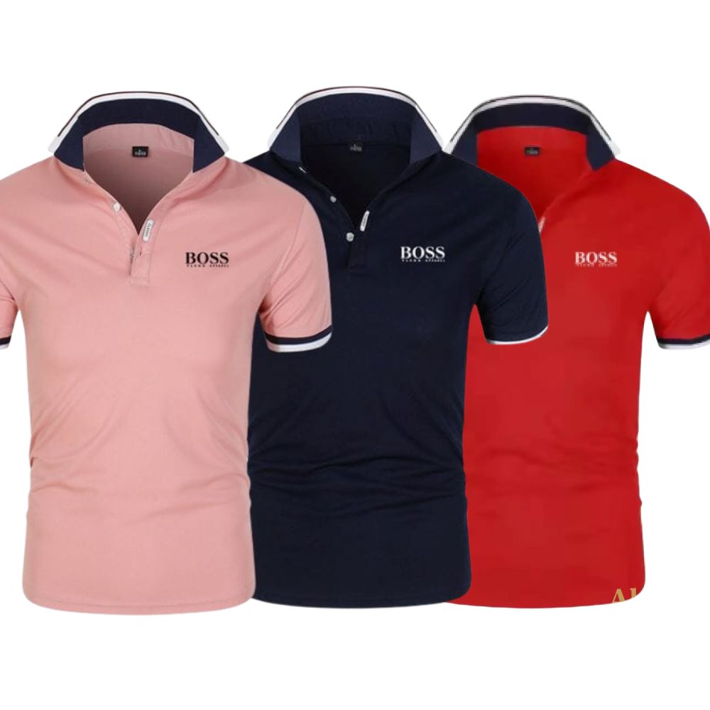 Kit Luxury Polo Collar Shirt (Buy 1, Get 3 Free)